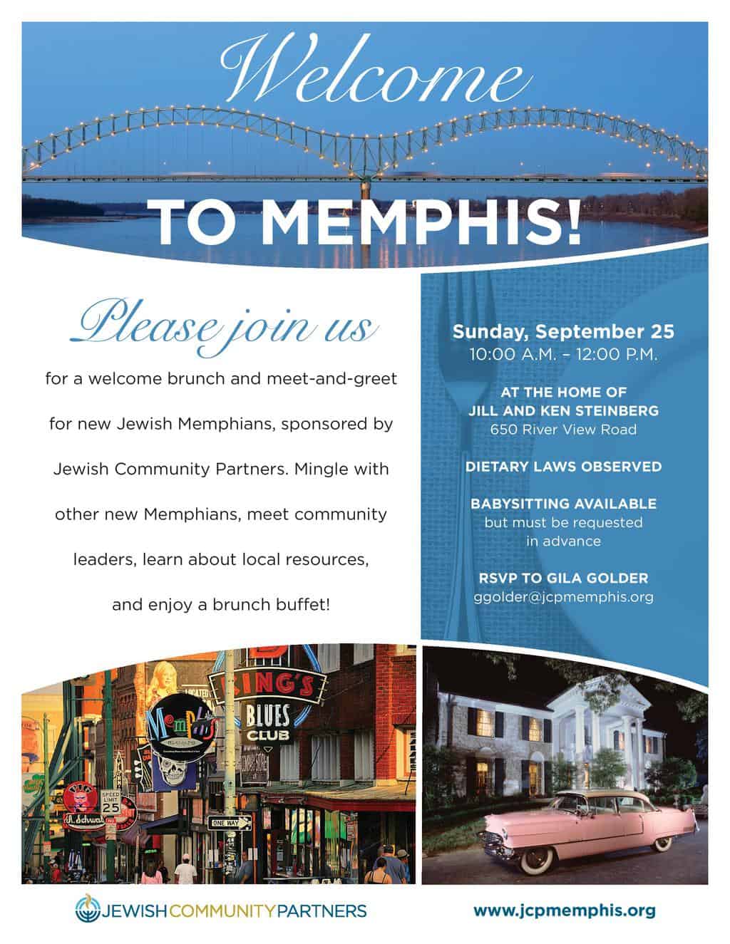 Welcome Brunch for New Jewish Memphians