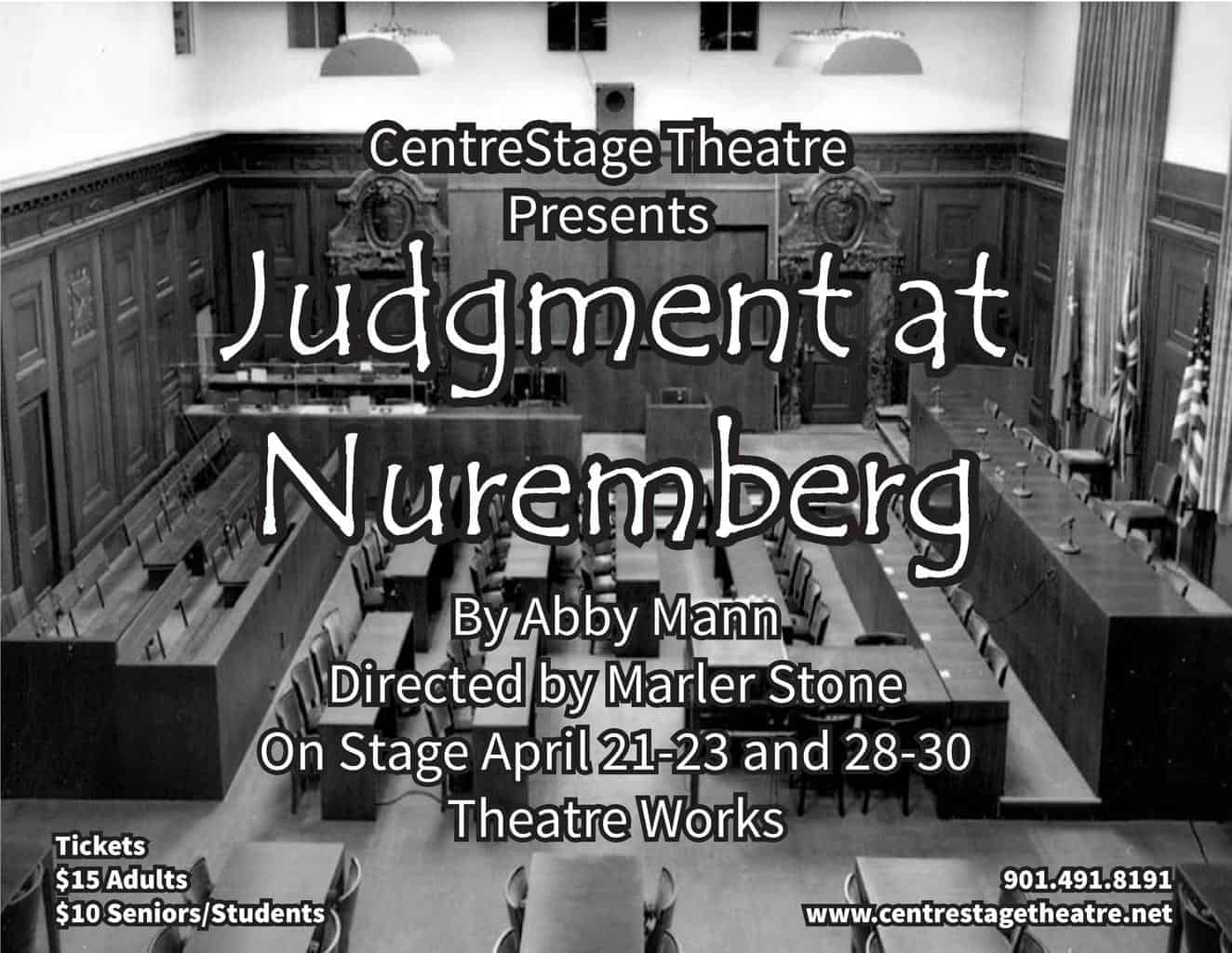 CentreStage Theatre’s Judgment at Nuremberg Examines Historic, Current Issues